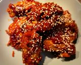 A picture of step 6 of Retro korean fried chicken sauce.