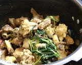 A picture of step 2 of Mutton biriyani.
