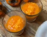 Une image de l'étape 4 de Kaki 🍅verrines 🥄🧉dessert 🍧fruité 🍑🍋🍊.