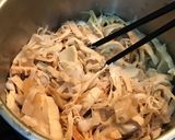 Hình bước làm 3 của món Canh măng khô nấu nấm