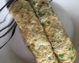 Foto del paso 4 de la receta: Taquitos de clara de huevo y pollo 🍗🌮🥗
