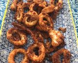 A picture of step 3 of Oven ‘fried’ squid.