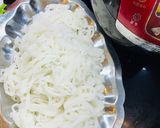 Hình bước làm 2 của món Mì Quảng Tôm -Mực