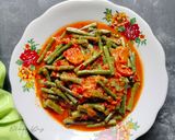 Foto langkah ke 5 dari resep Tumis Pedas Terasi Kacang Panjang.