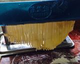 Hình bước làm 9 của món Mì trứng tươi ❤️homemade ❤️