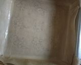 A picture of step 2 of Firni stuffed Rice flour Deco roll cake.