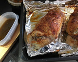 Foto del paso 6 de la receta: Pechuga de pavo rellena y salsa gravy