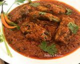 A picture of step 9 of Parwal Butter Masala.