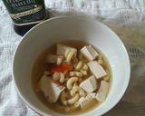 Foto langkah ke 5 dari resep Sup Makaroni Tahu.