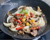 Hình bước làm 3 của món Lòng Gà Cháy Tỏi