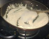 A picture of step 1 of Atte ka halwa.