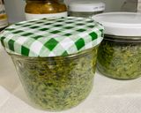 Une image de l'étape 1 de Pesto de basilic.