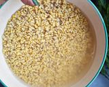 A picture of step 1 of Jowar Pongal.