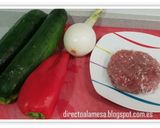 Foto del paso 1 de la receta Calabacines rellenos de carne
