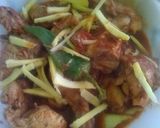 A picture of step 4 of Chicken Karahi.