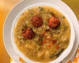 Kelkáposztafőzelék fasírttal (gluténmentes) recept fázis 6 fotója