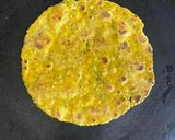 A picture of step 4 of Raw & Ripe Mango 🥭 Thepla With Barley Flour.