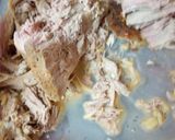 A picture of step 3 of Leftover Roasted Pork and Scrambled Sandwich Remembrance..