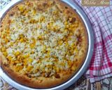 Foto langkah ke 5 dari resep Corn Pizza / Pizza Jagung Kilatt iritt dengan keju Mozarella KW.