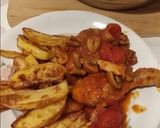 Nemcsak Napóleon kedvence... 🐔🍅🍄 recept fázis 4 fotója