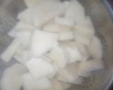 A picture of step 1 of Yam & sardine stew.