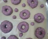 Foto langkah ke 8 dari resep Donat Ubi Ungu (Tanpa Ulen).