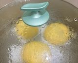 Foto langkah ke 4 dari resep Bakpao Labu Kuning Isi Cokelat Keju.