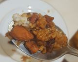 Foto langkah ke 3 dari resep Nasi Tim Ayam Bahagia.
