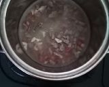 Foto langkah ke 4 dari resep MPASI : bubur ati brokoli + kacang merah (6bln).
