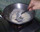 A picture of step 3 of Milky coconut Modak.