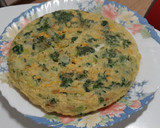 Foto del paso 4 de la receta: Tortilla de espinacas y maíz