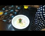 A picture of step 2 of Aloo fingers.