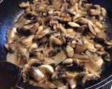 A picture of step 6 of Baked Pork Chops with Shallots, Cream, and Mushrooms.