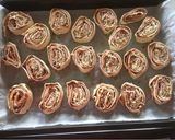 A picture of step 2 of Pizza snails.