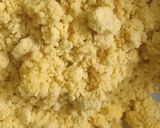 A picture of step 1 of Besan laddu.
