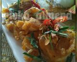 Foto langkah ke 6 dari resep Tofu keriting goreng tepung (Tofu keriting tabur hijau🍤).