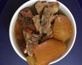A picture of step 6 of Old Winter Melon Pork Soup.