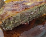 Foto del paso 6 de la receta: Tarta de cebolla con Jamón y Muzarella