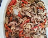 Foto del paso 3 de la receta: Espaguetis con pollo y verdura