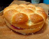 Foto langkah ke 8 dari resep Burger Bread.