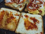 Half fry sandwich