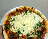 Foto langkah ke 8 dari resep Pizza Teflon rumahan.