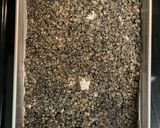 A picture of step 5 of Black sesame paste rice krispies.