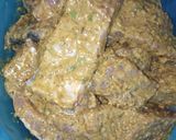 A picture of step 5 of Green masala fish marination.