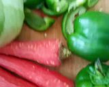A picture of step 1 of Chicken and Vegetables Rolls For Ramadan | Spring Rolls.