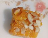 A picture of step 9 of Bombay Halwa.