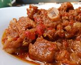 Foto langkah ke 5 dari resep 22. Oseng Mercon Iga Dan Daging Sapi.
