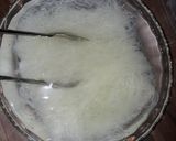 A picture of step 1 of Singapore noodles/ rice sticks.