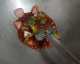 A picture of step 3 of Dry Chilli Paneer.