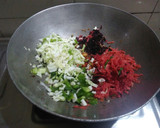 A picture of step 4 of Mysore masala dosa (Street style).